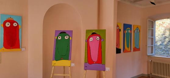 Ausstellung im Damenbau: "Bilder machen die Seele froh"