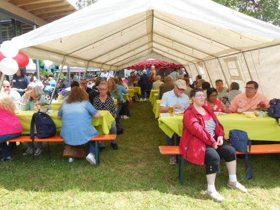 Sommerfest in Bensheim mit dem Motto &quot;bhb im EM-Fieber&quot; 