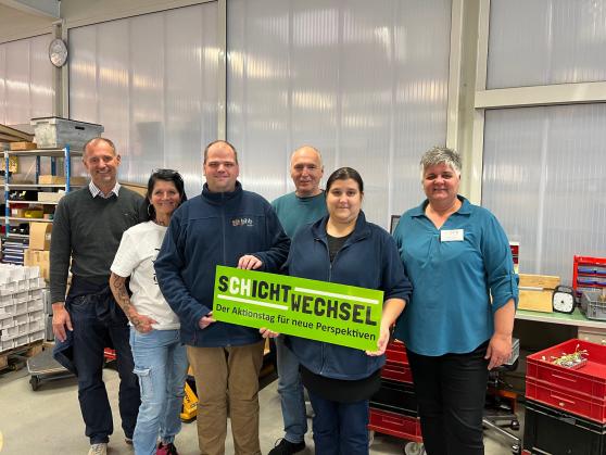 Schichtwechsel: An einem Tag den Arbeitsplatz getauscht