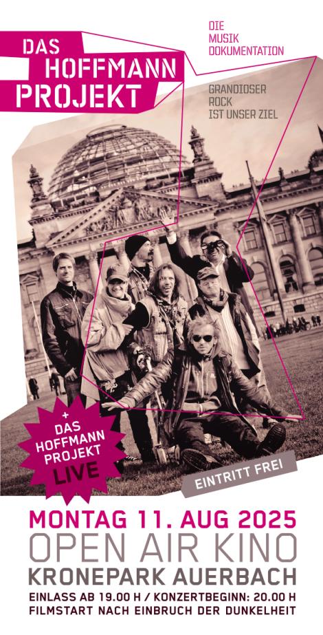 Konzertflyer Das Hoffmann Projekt