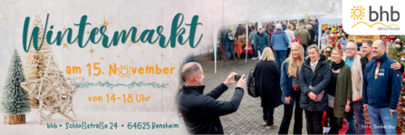 Einladung zum Wintermarkt 2026 in der Schloßstraße 24 in Auerbach